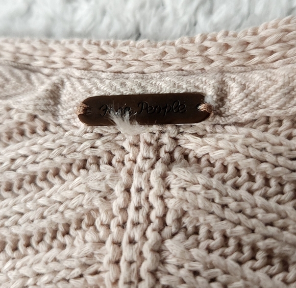 Free People Ribs And Ruffles Knit Tunic Top Mini Dress - Picture 4 of 8